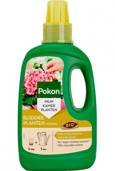 Bloeiende kamerplanten voeding Pokon